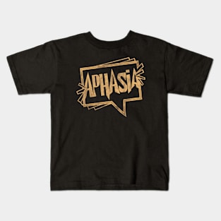 Aphasia Autism Awareness Kids T-Shirt